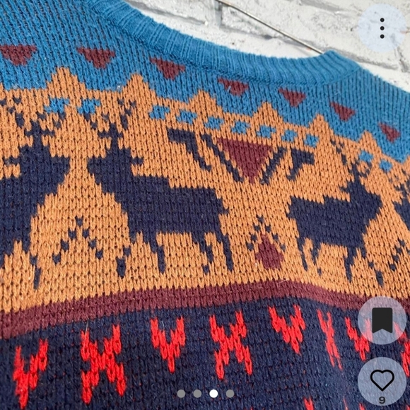 Multicolour Patterned Sweater - Picture 3 of 3